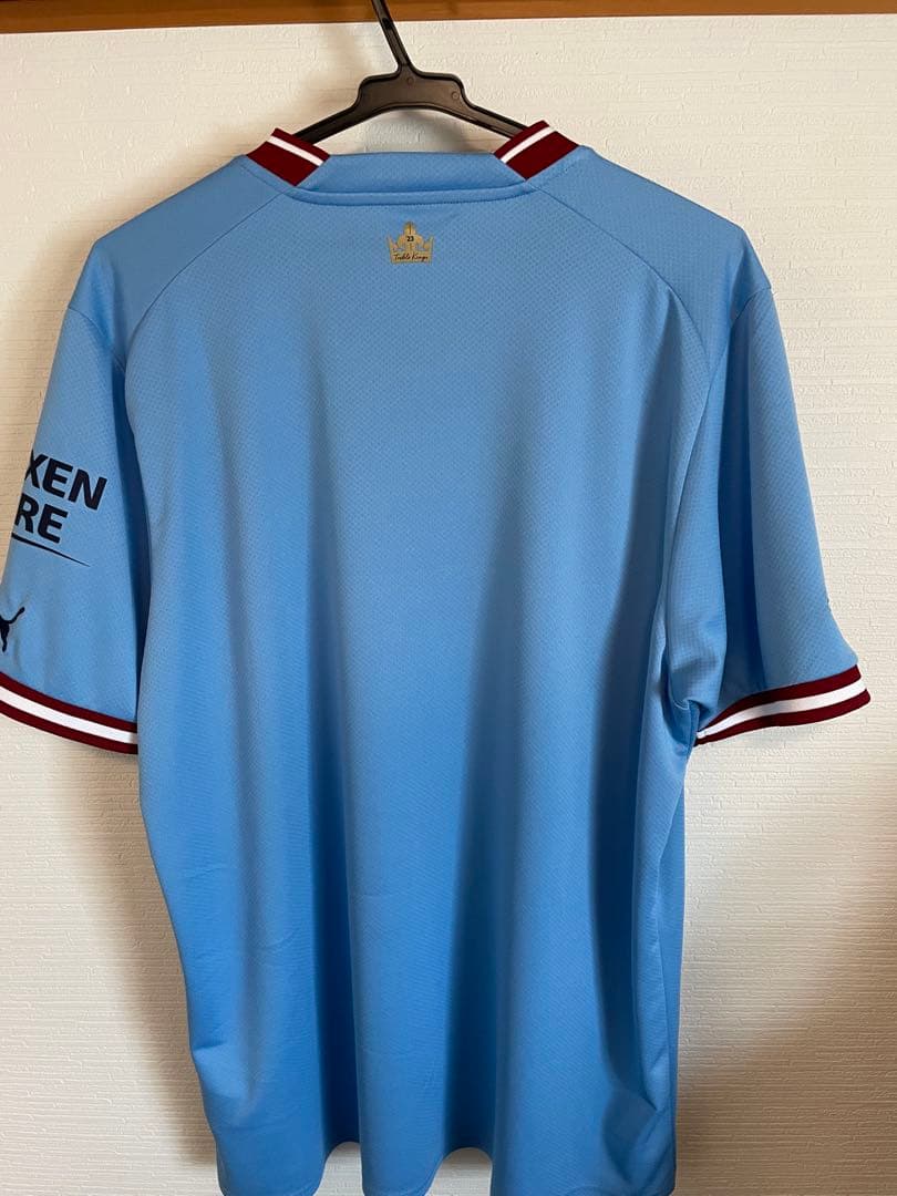 ニ*ザ様 マンチェスターシティ　2022-2023シーズン　トレブル　3冠　ユニ