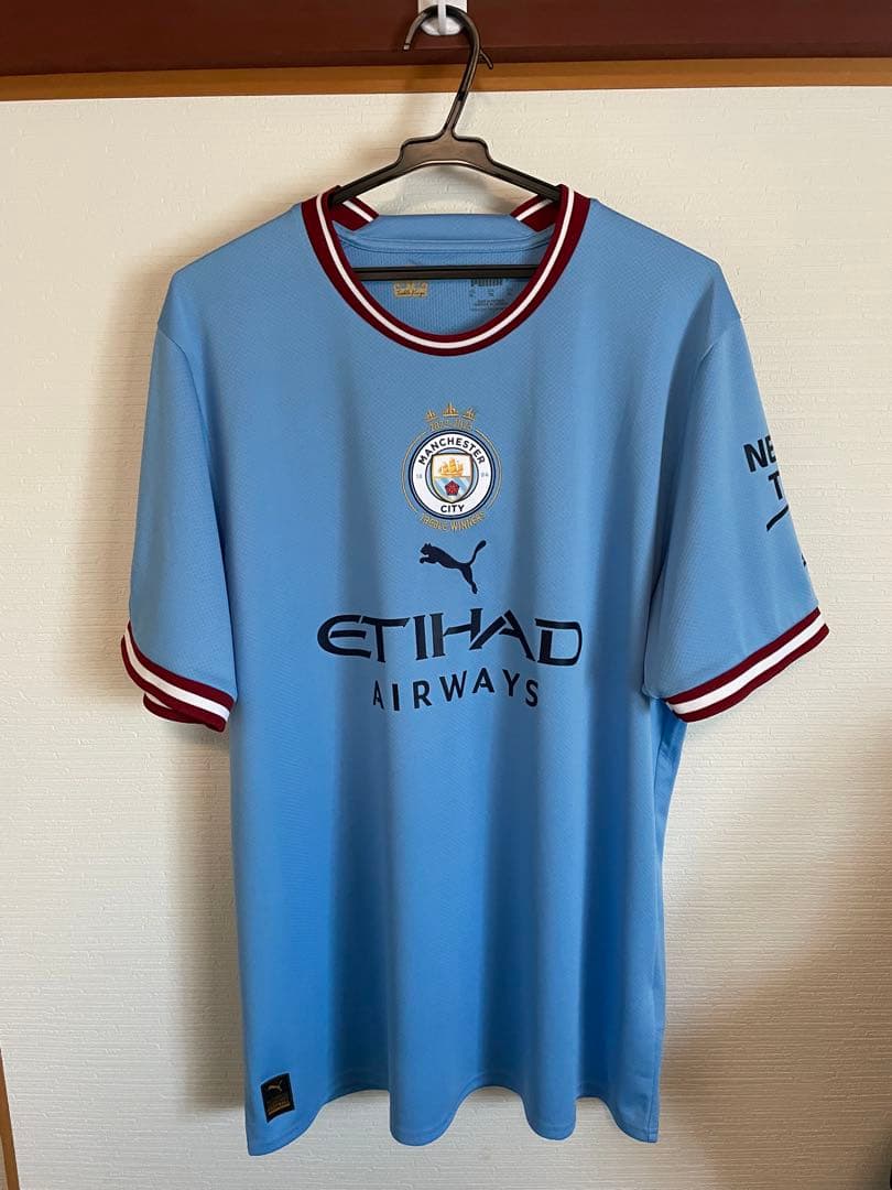 ニ*ザ様 マンチェスターシティ　2022-2023シーズン　トレブル　3冠　ユニ