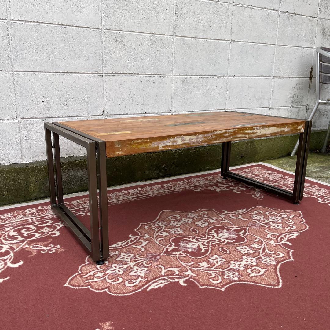 ジャーナルスタンダードファニチャー◾️木製天板 ローテーブル