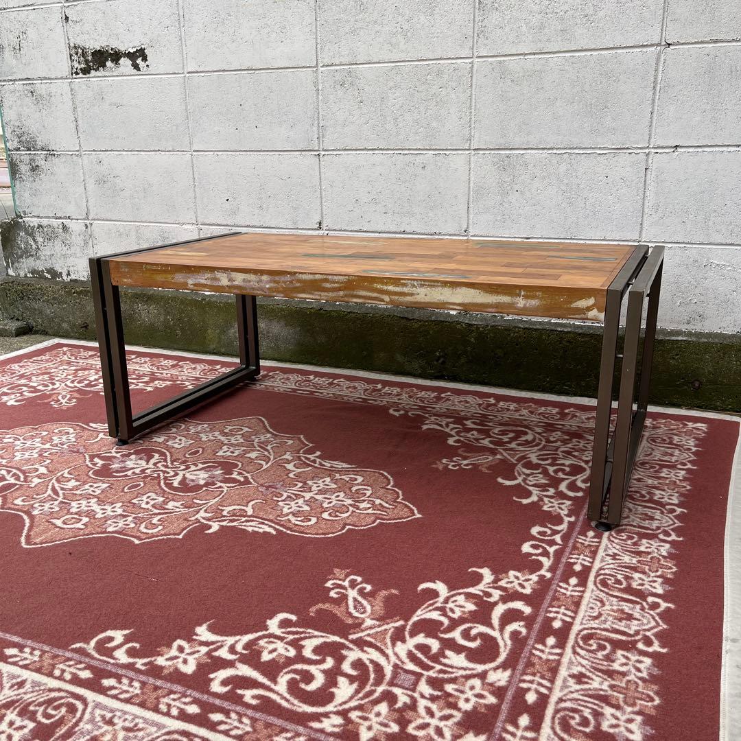 ジャーナルスタンダードファニチャー◾️木製天板 ローテーブル