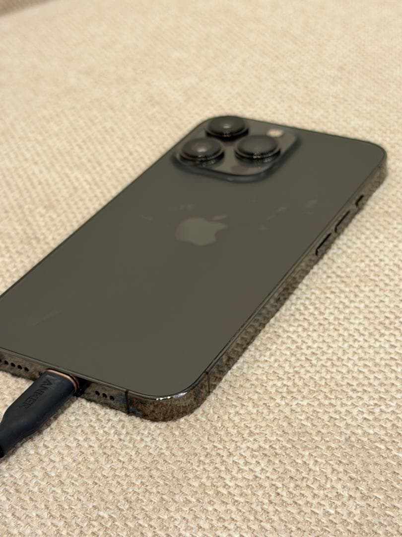 【美品】iPhone13pro グラファイト 128GB SIMフリー