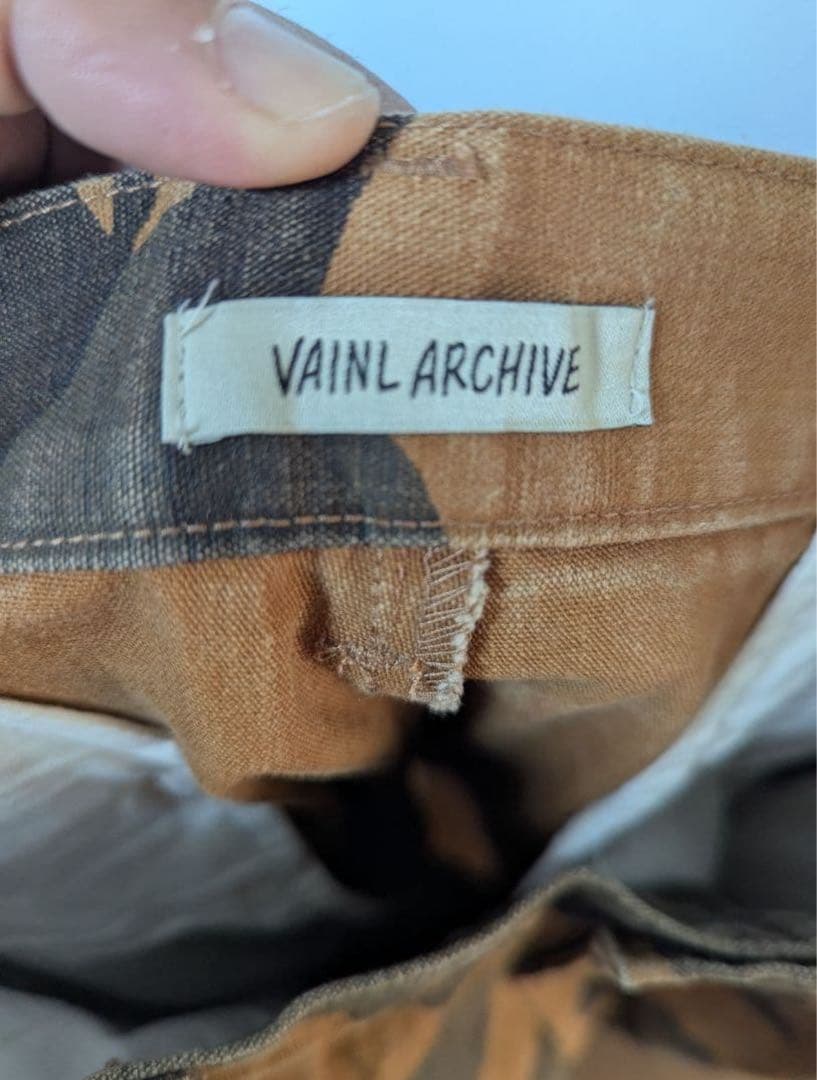 VAINL ARCHIVE　ヴァイナルアーカイブ　迷彩パンツ　定価44000