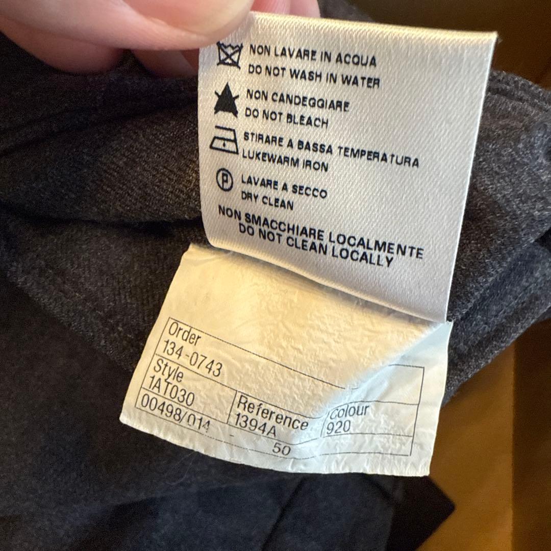 インコテックス　ダークグレー スラックス