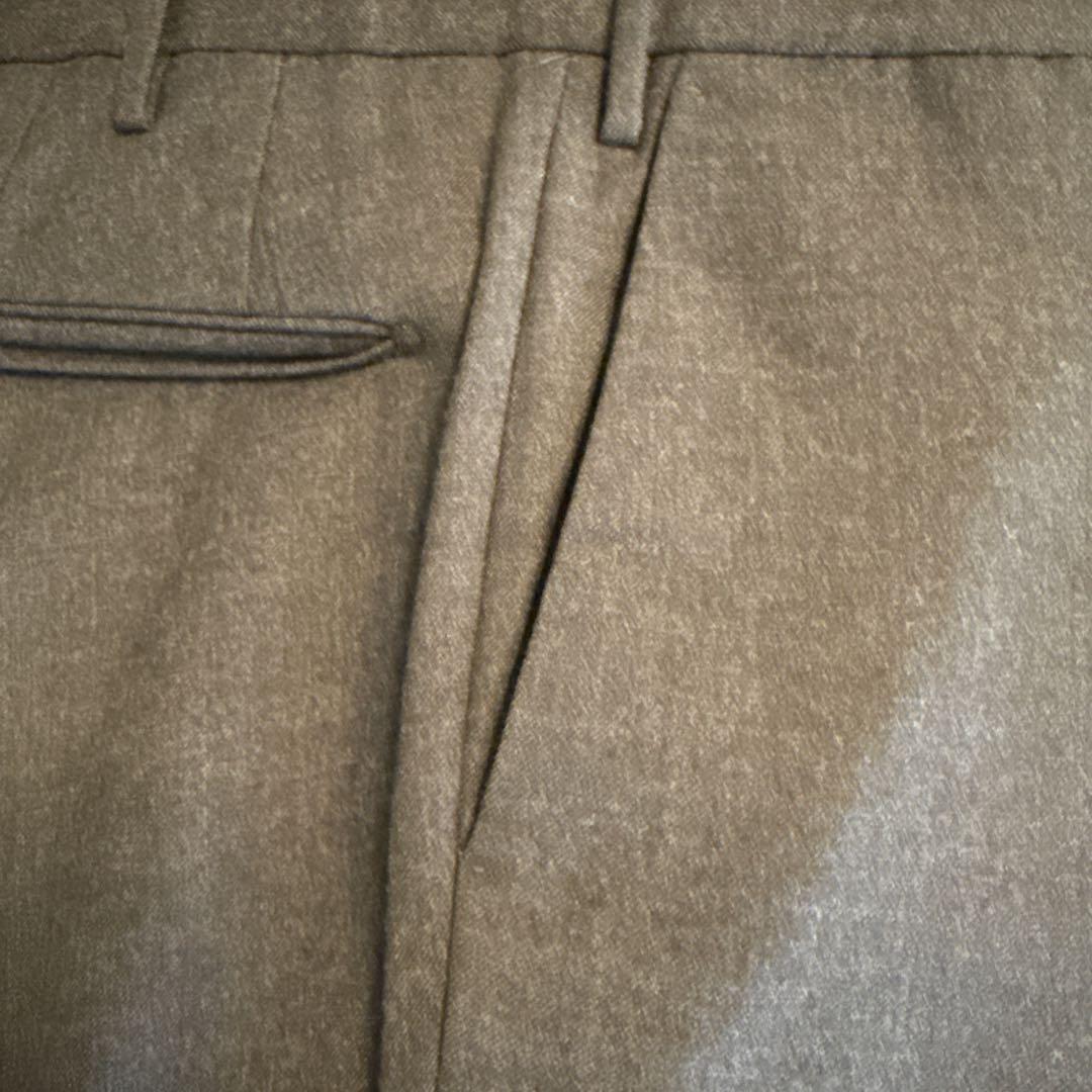 インコテックス　ダークグレー スラックス