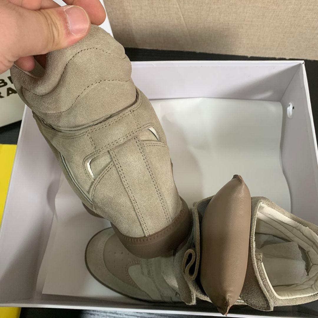 ISABEL MARANT ベージュ スニーカー 23.5CM