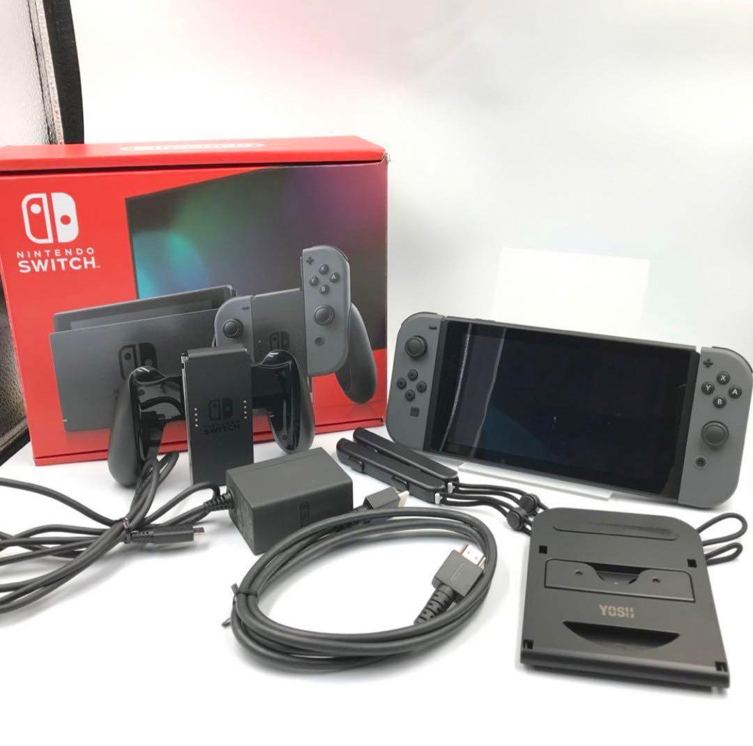 新モデル　Nintendo Switch　本体 Joy-Con グレー　セット