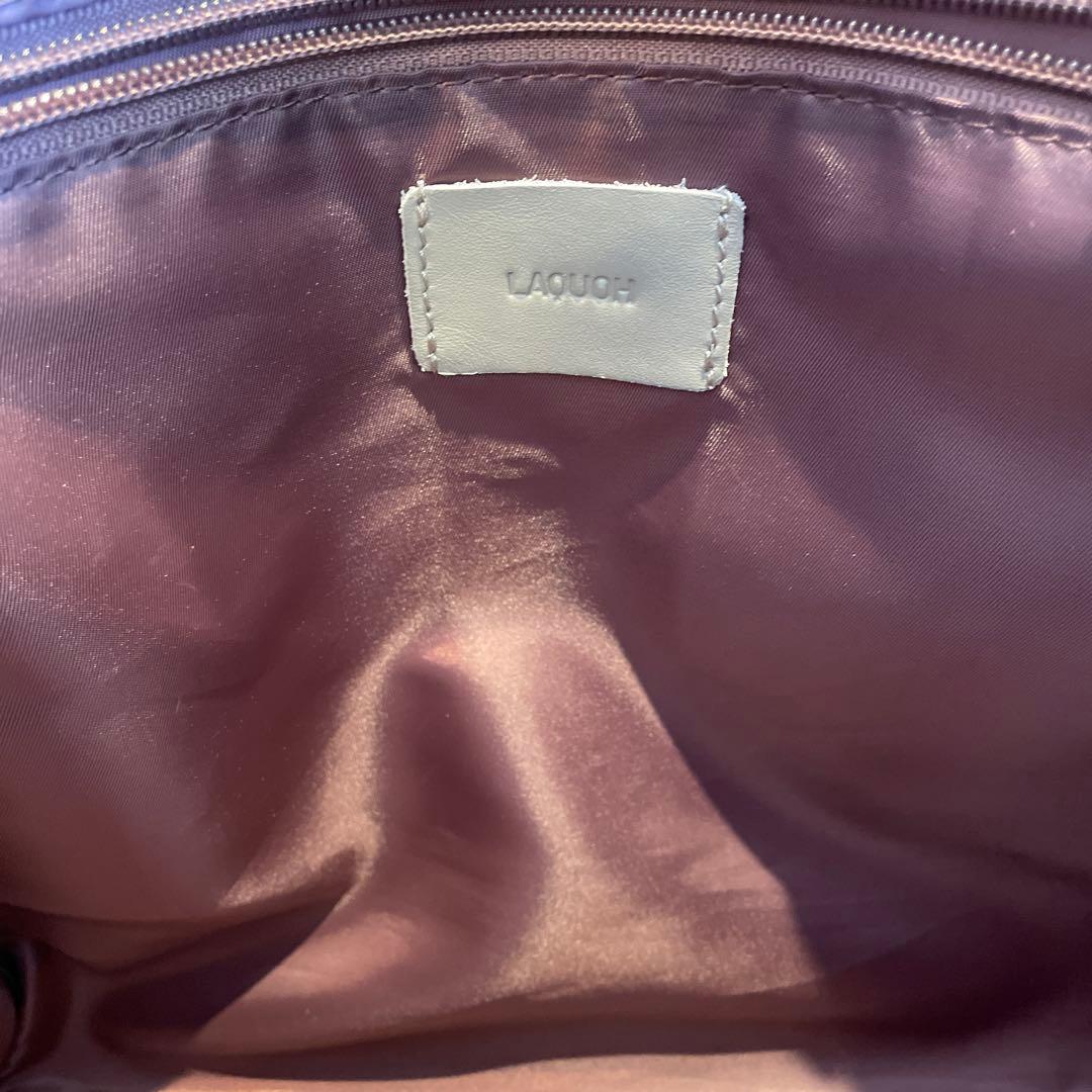 ♡極美品✨LAQUOH ラクーオ　エンボスボンディング　トート　♡