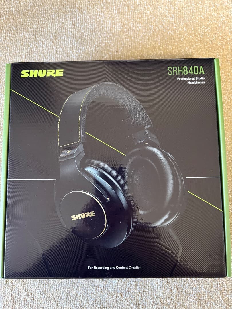 SHURE シュア SRH840A 【SRH840A-A】ヘッドホン 有線