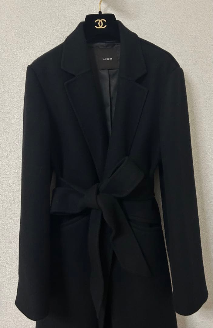 anuans リバーロングチェスターコート