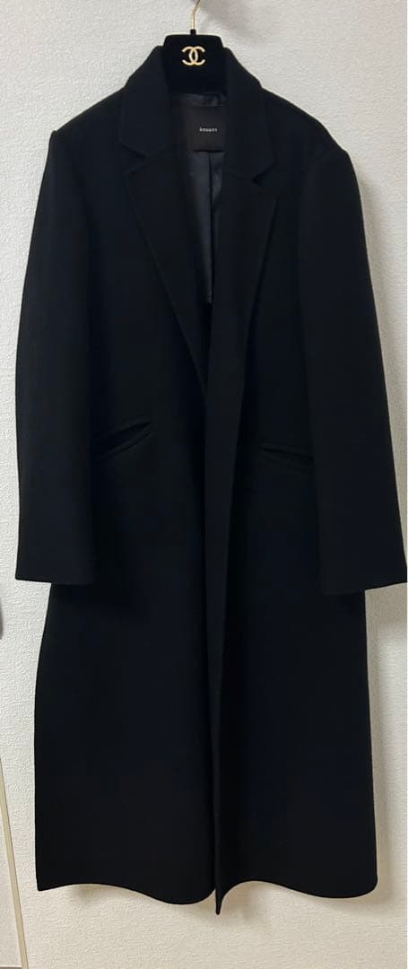 anuans リバーロングチェスターコート