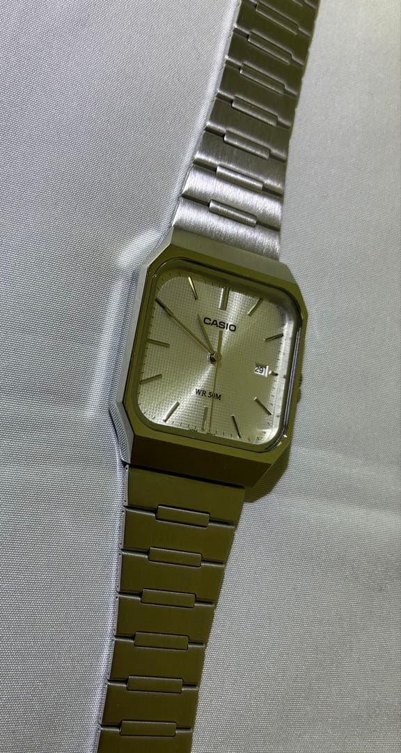 CASIO カシオ MTP-B185D-7A シルバー チープカシオ 日本未発売