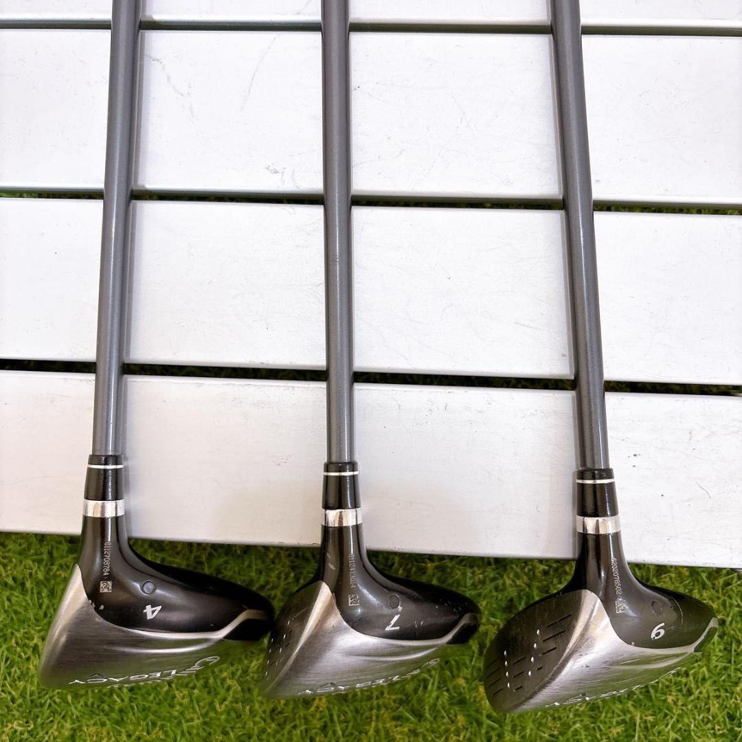 キャロウェイ レガシー レディース フェアウェイウッド 3本セット 右 A