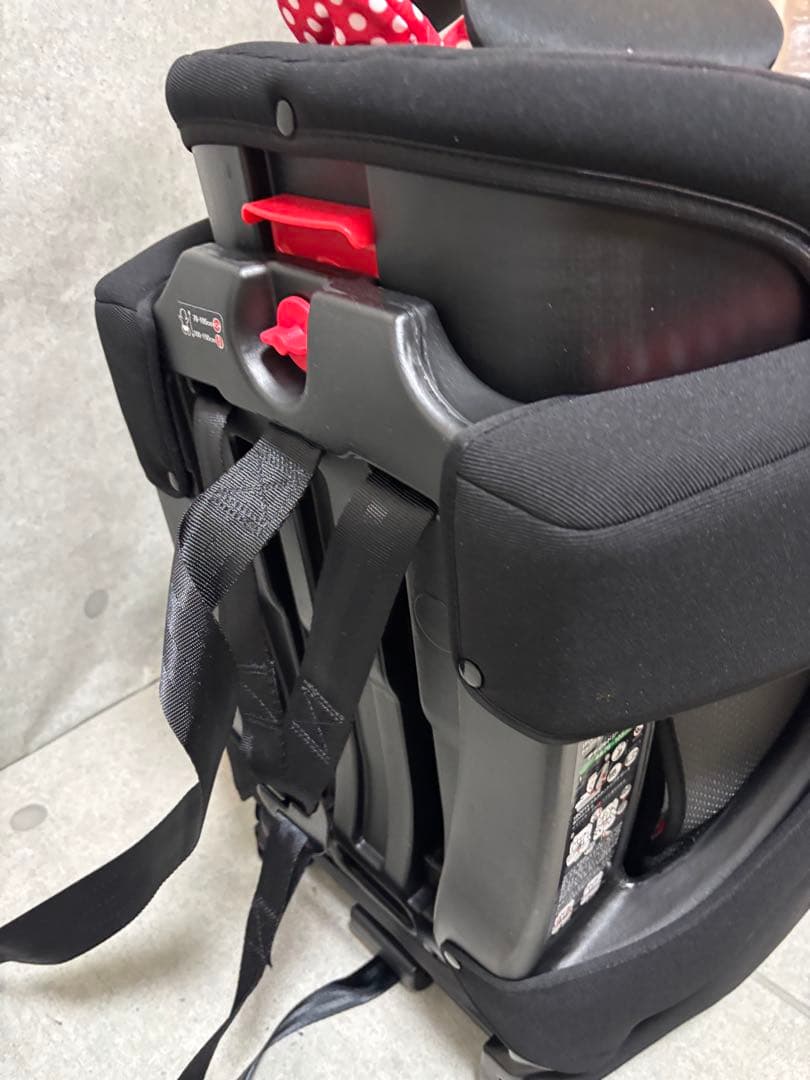 ハーネスジュニアFIXネクスト　ミニーマウス　ジュニアシート　ISOFIX