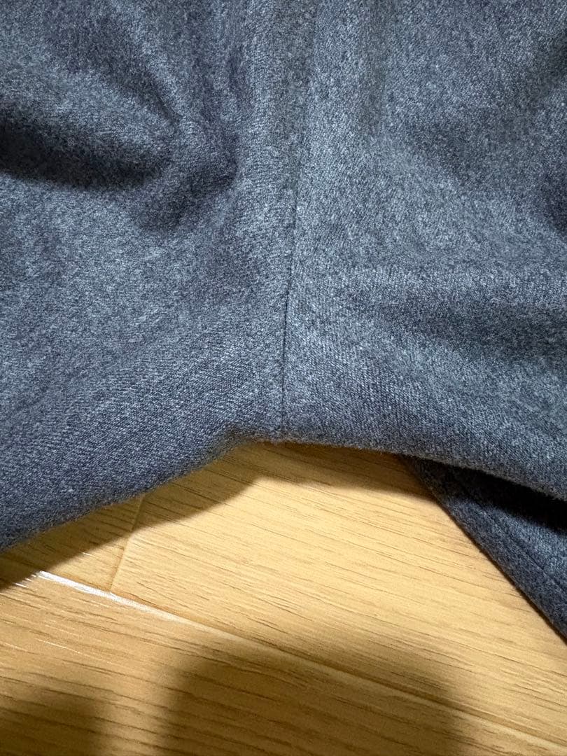 未使用に近い　ブルックスブラザーズ　フランネルウール　カシミヤ混　w36 XL