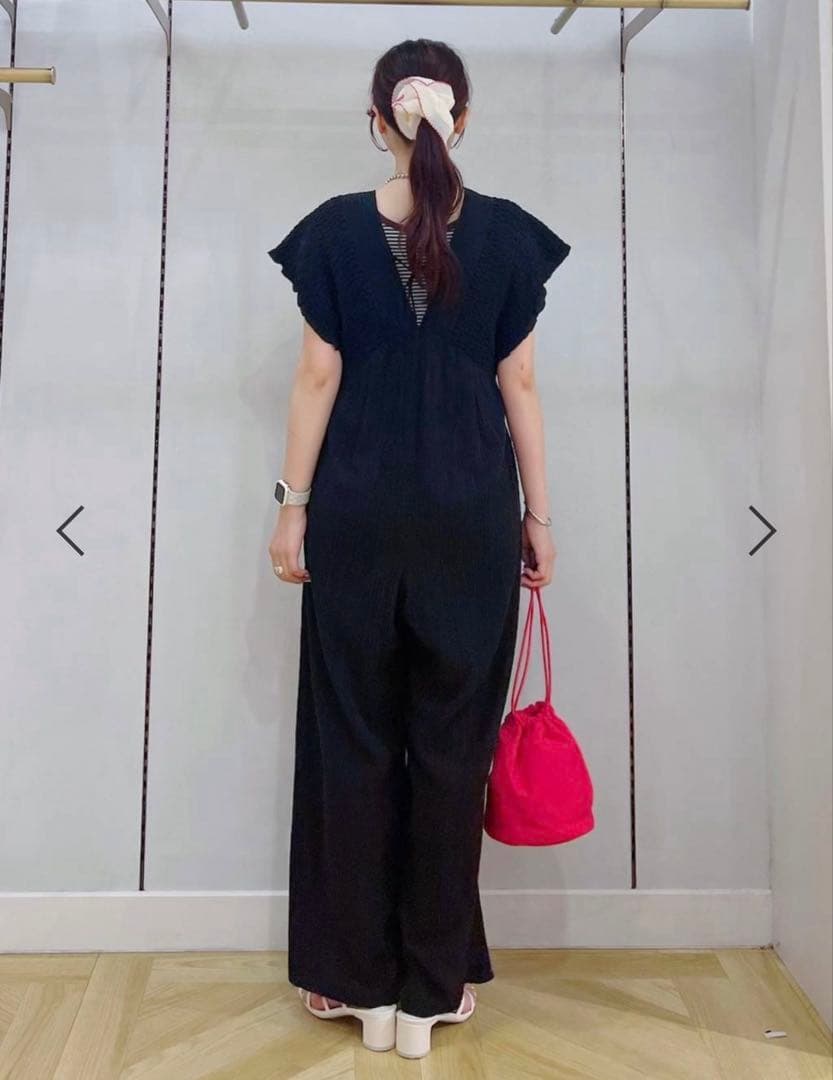 ★たまこ★ローリーズファーム　ヨウリユウシャーリングサロペット　L