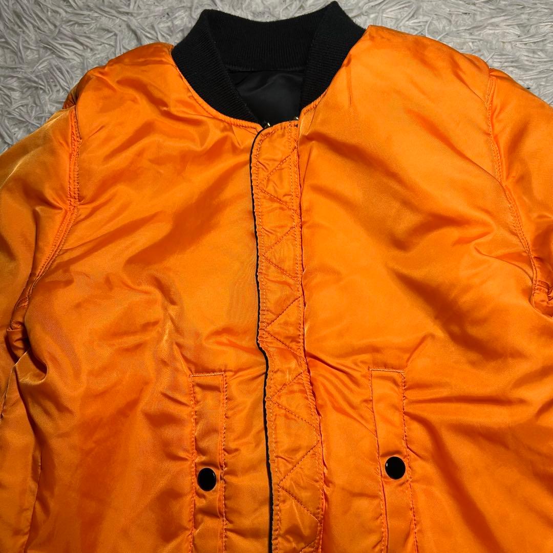 90s alpha industries ma-1 フライトジャケット　ブラック