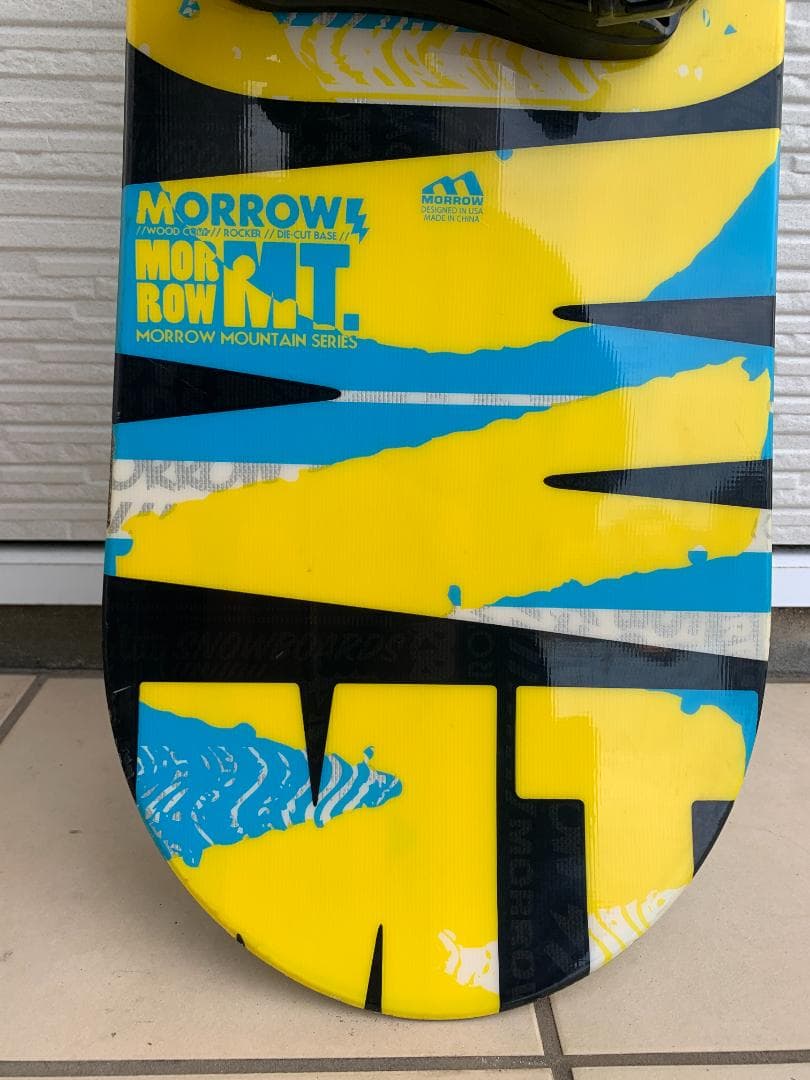 Morrowスノーボード 151cm IGNIOビンディング初心者向け グラトリ