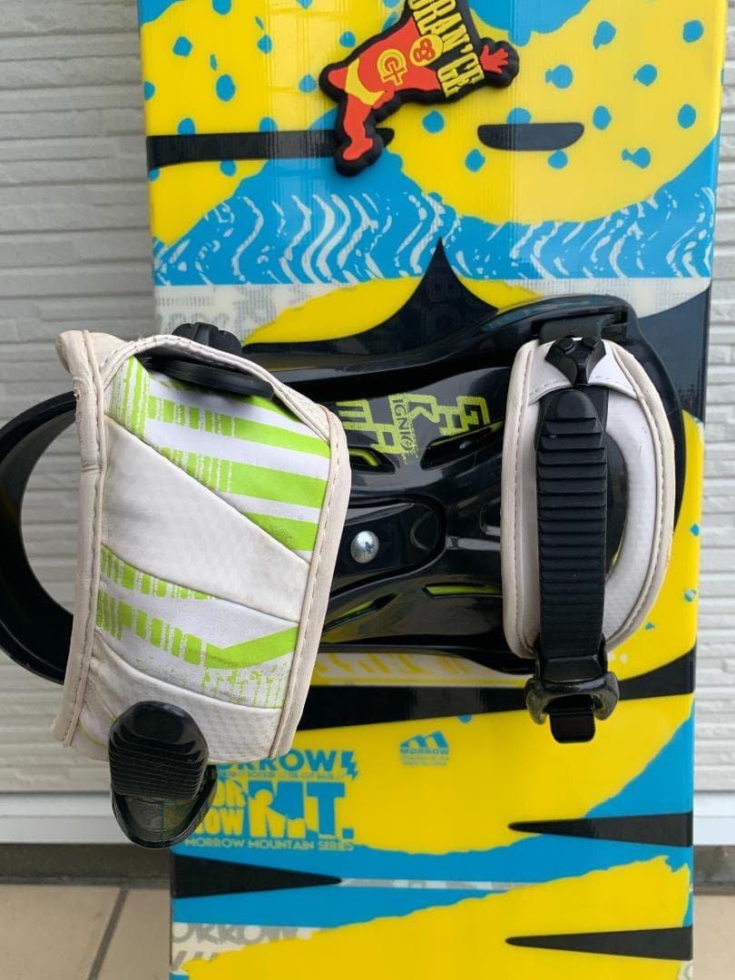 Morrowスノーボード 151cm IGNIOビンディング初心者向け グラトリ