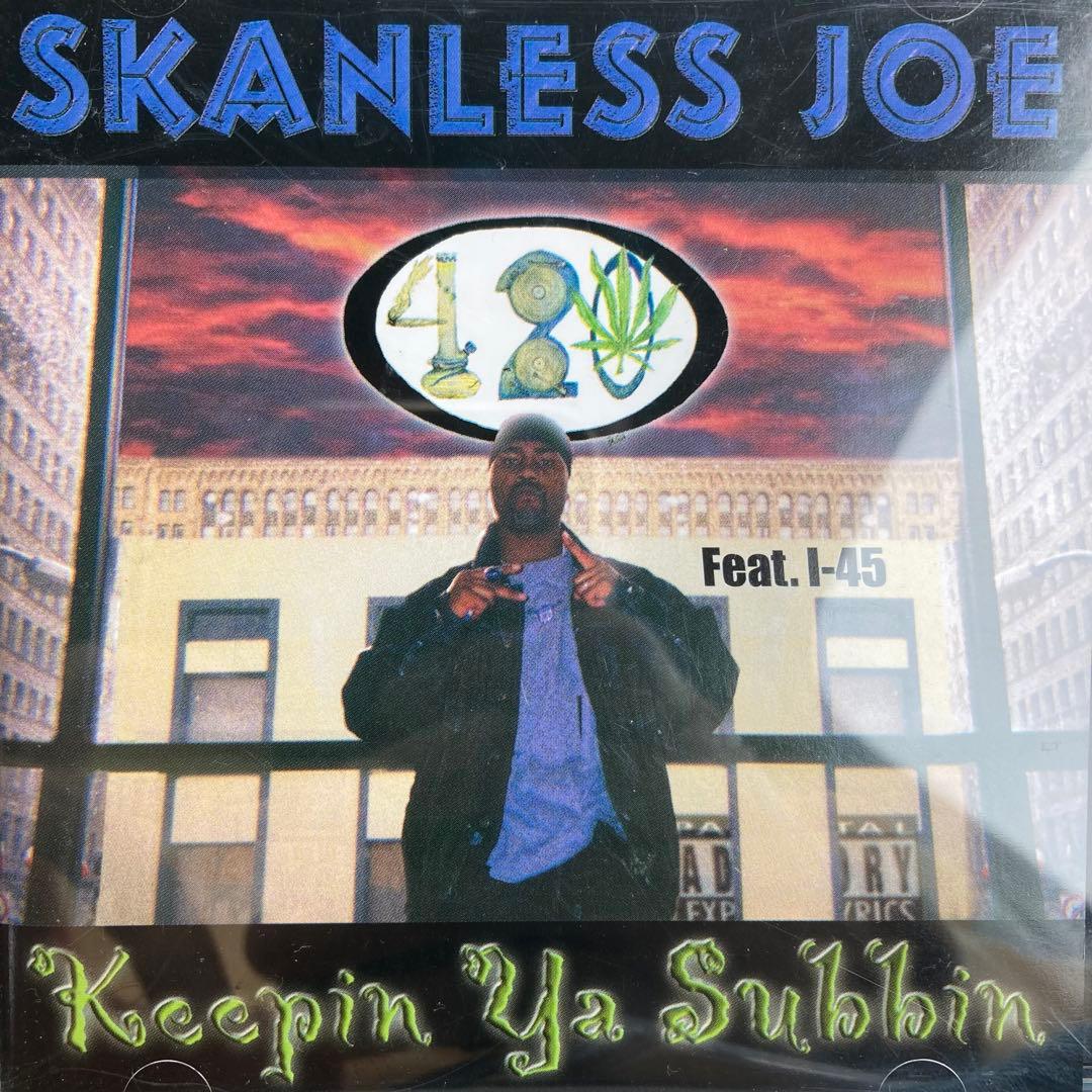 g-rap レアSkanless Joe Keepin Ya Subbin CD