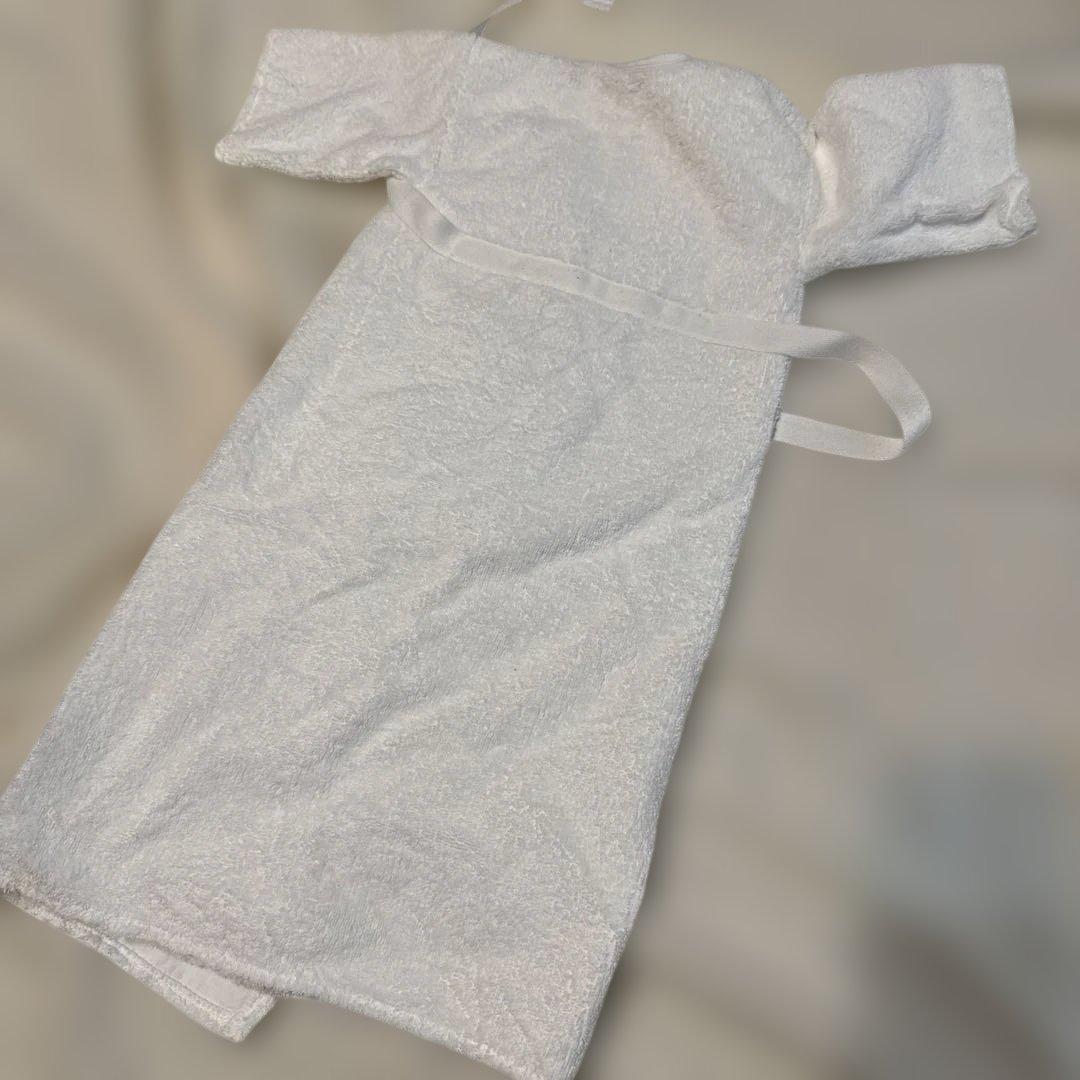 山王病院 愛育病院 で使用されている ベビーガウン　3枚セット 肌着 タオル