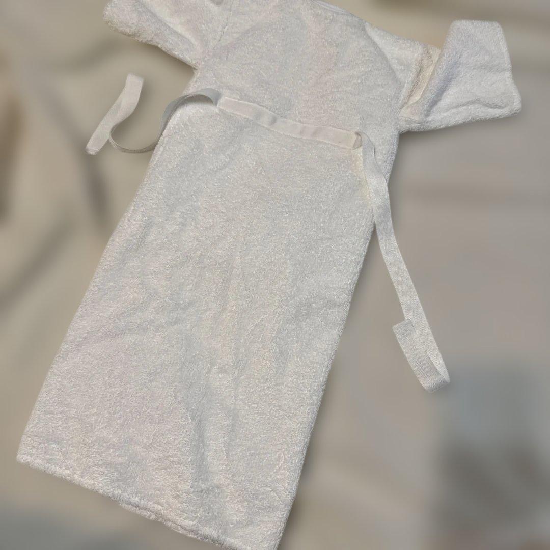 山王病院 愛育病院 で使用されている ベビーガウン　3枚セット 肌着 タオル