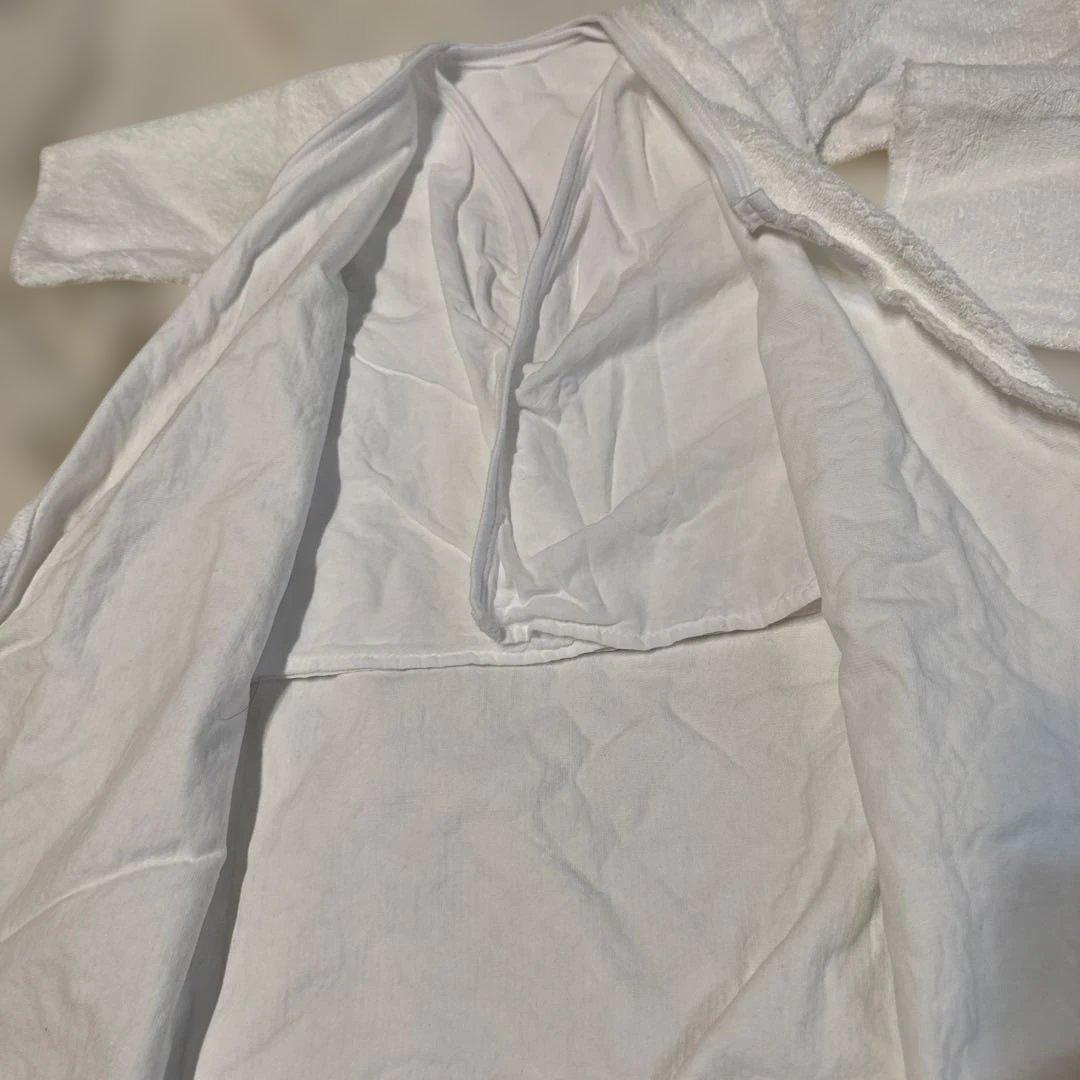 山王病院 愛育病院 で使用されている ベビーガウン　3枚セット 肌着 タオル