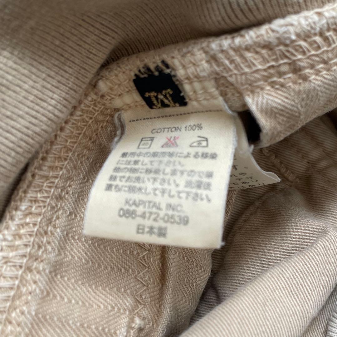 KAPITAL プリズナーポケット キャピタル囚人ショートパンツ