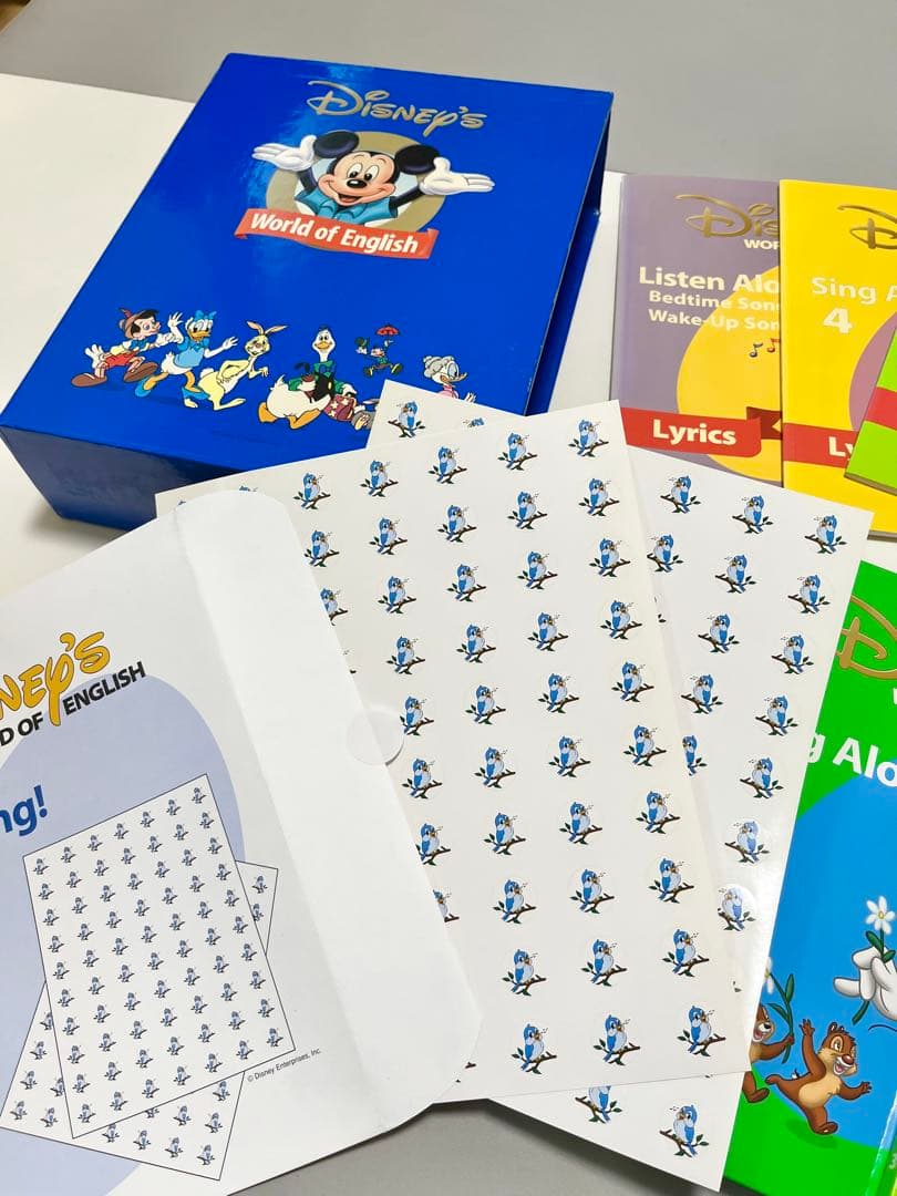 未開封あり　ディズニー　英語システム　シングアロング　セット