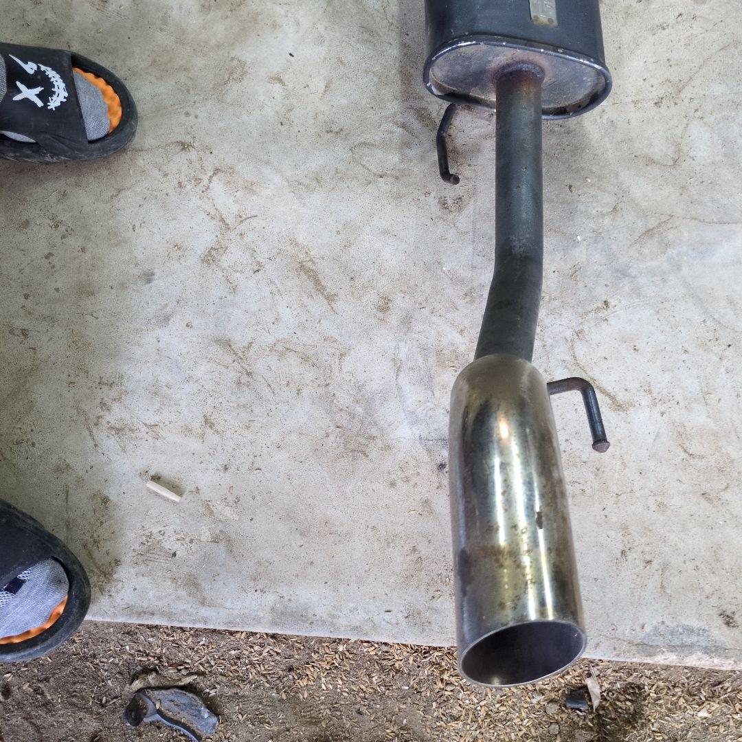 ホンダTODAYの マフラー