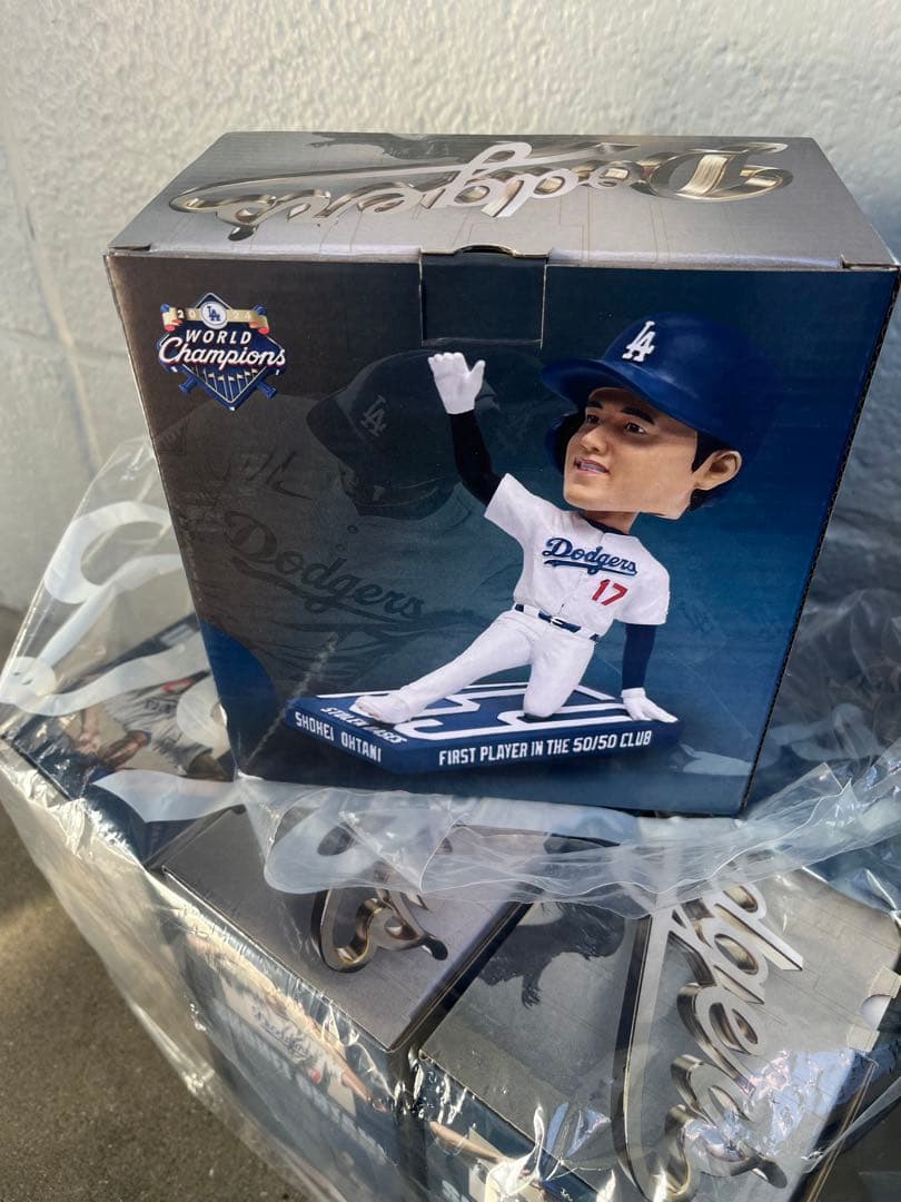 ドジャース・大谷選手　50/50ボブルヘッド 5/15来場者配布品