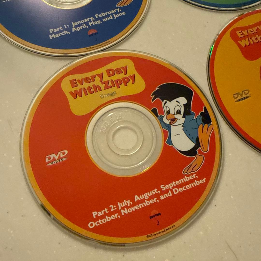 ディズニー英語 Every Day With Zippy DVD4枚