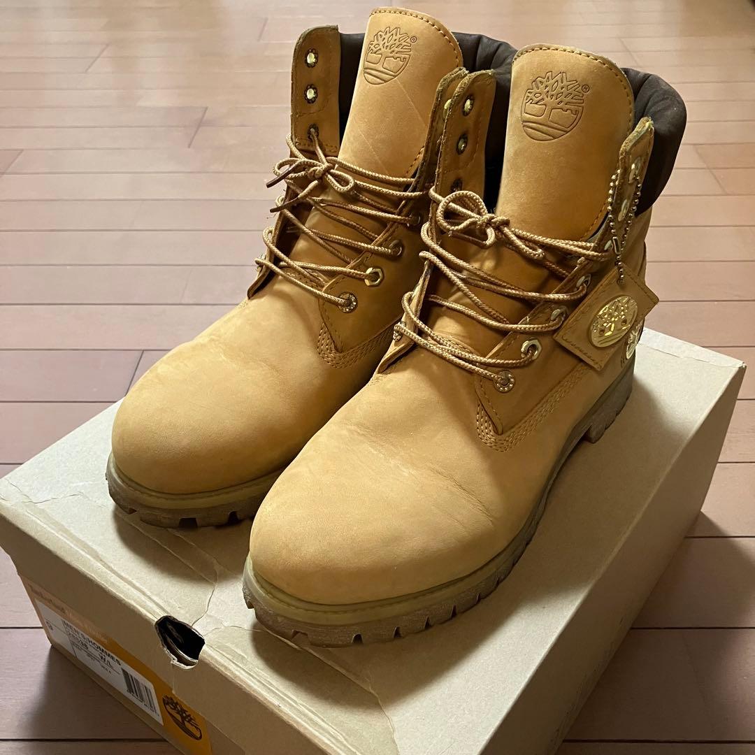 限定品 Timberland 6インチ プレミアムウォータープルーフブーツ 9W