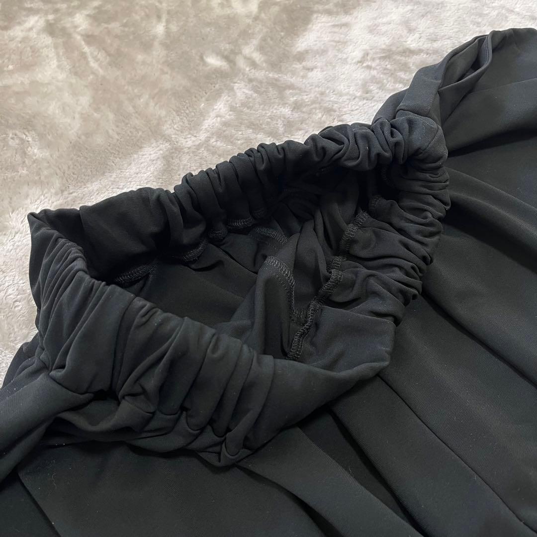 美品　リミフゥ　ヨウジヤマモト　変形　ストレッチ　パンツ　黒