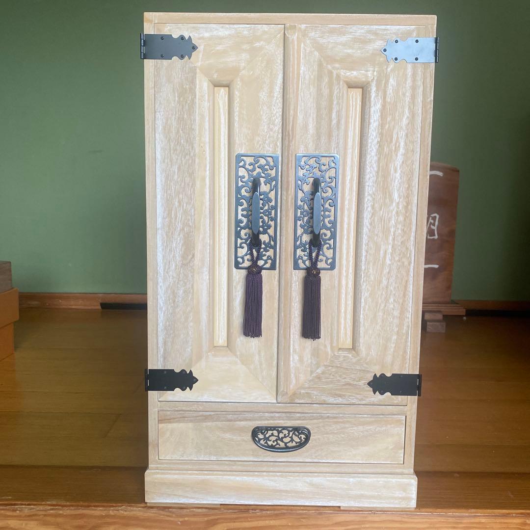 総桐掛軸箪笥　掛け軸収納　桐箪笥 和家具