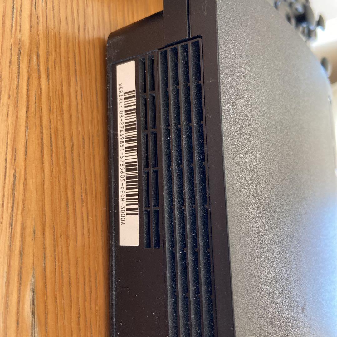PlayStation3 CECH-3000A プレステーション3 ソフト6本付