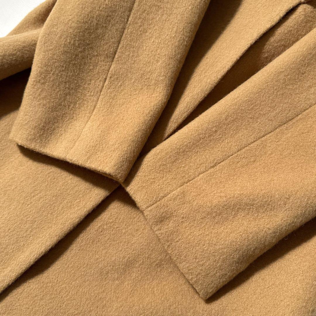 ピッコーネ ウールフーデッドコート 大きいサイズ