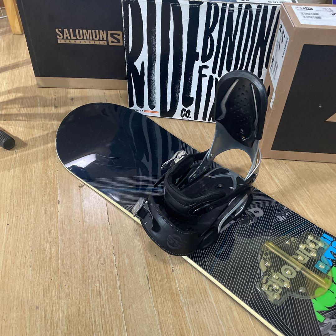 BURTON×DRAKE　バートン　スノーボードセット　ドレイクバインディング付