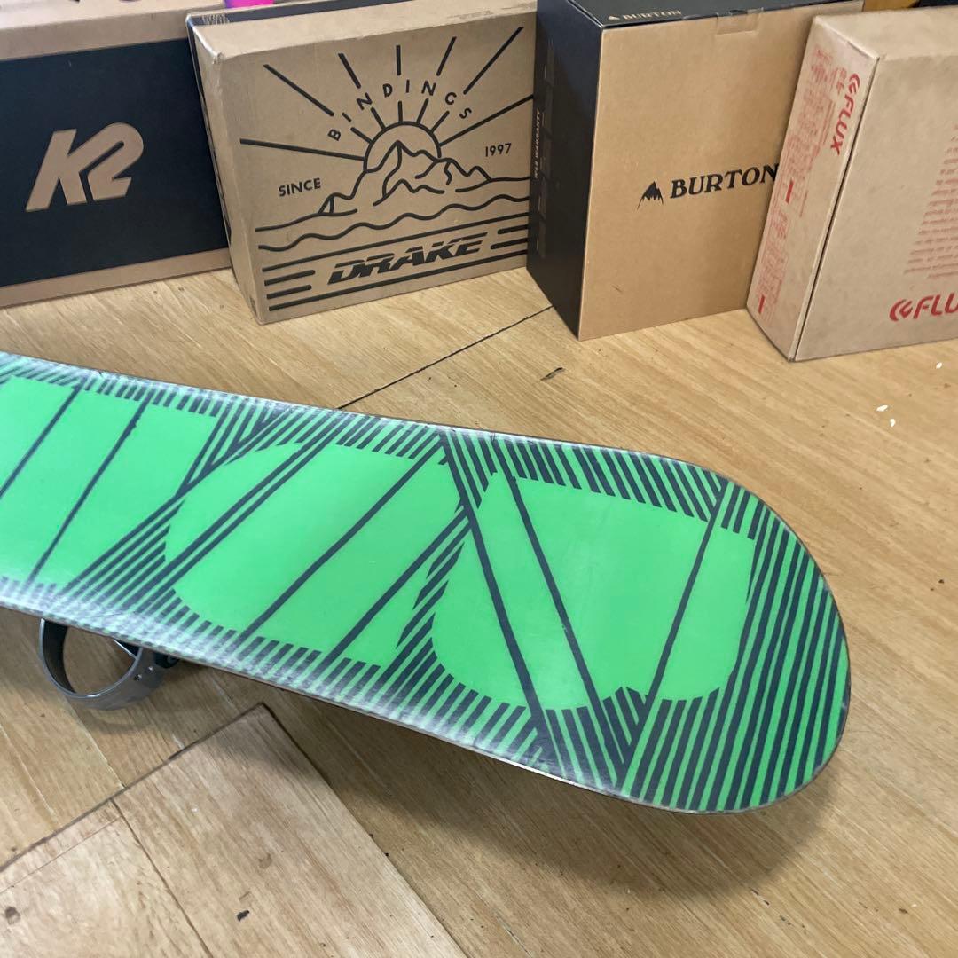 BURTON×DRAKE　バートン　スノーボードセット　ドレイクバインディング付