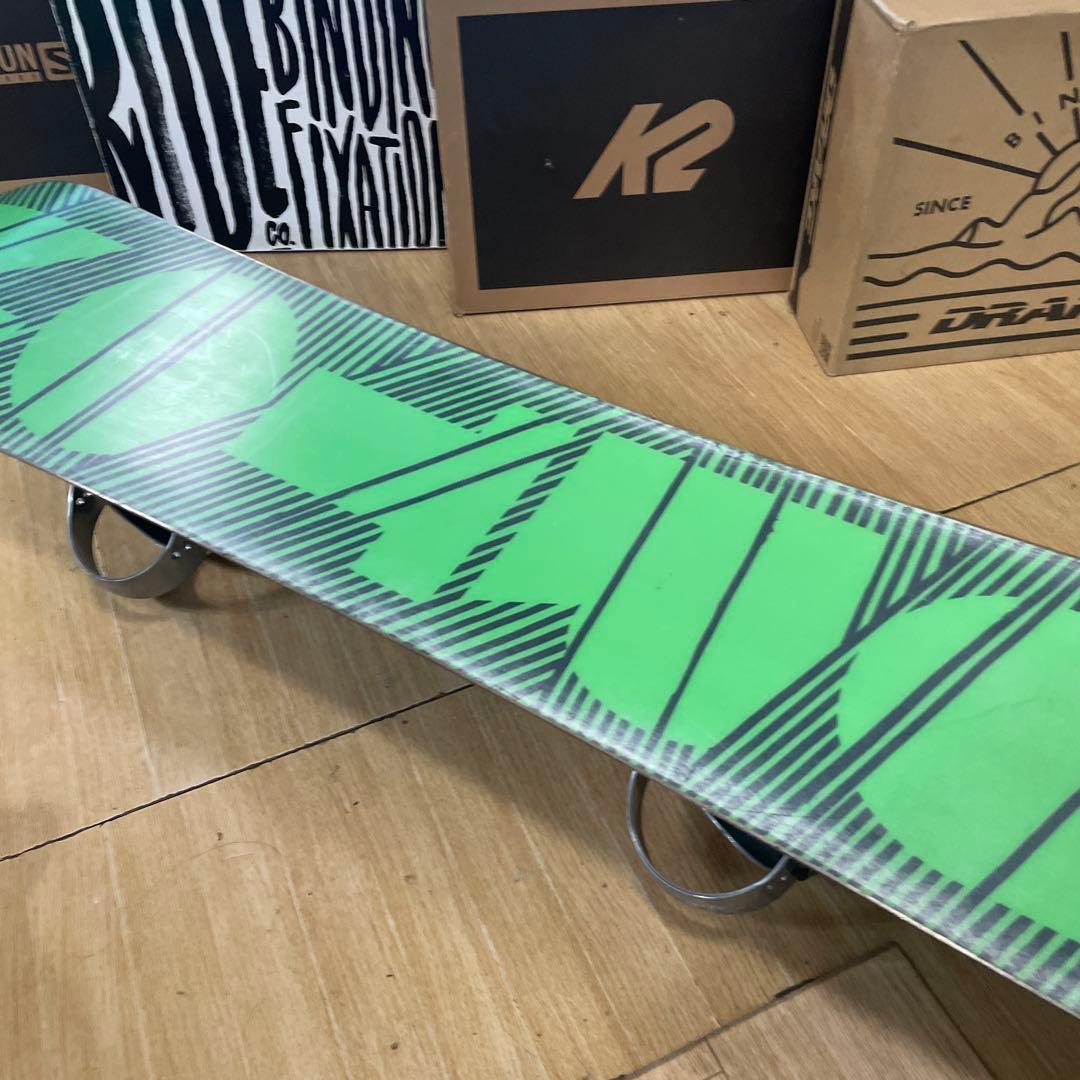 BURTON×DRAKE　バートン　スノーボードセット　ドレイクバインディング付