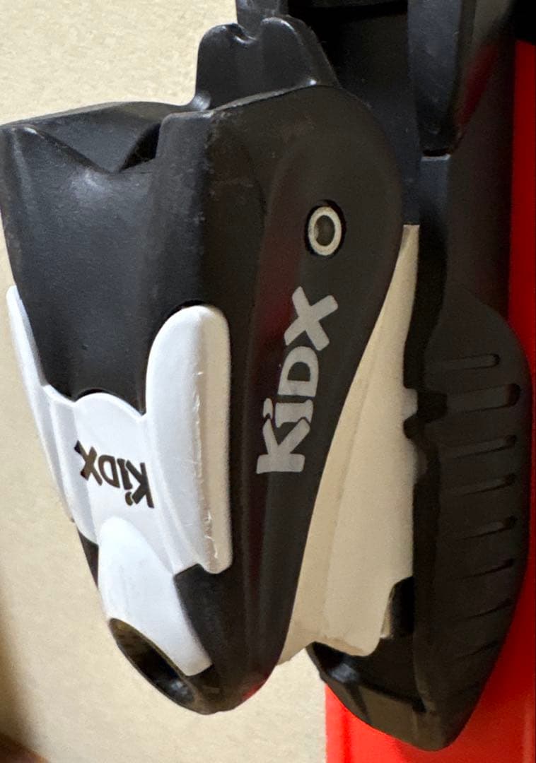 ROSSIGNOL HERO スキー 赤/黒 バインディング付き