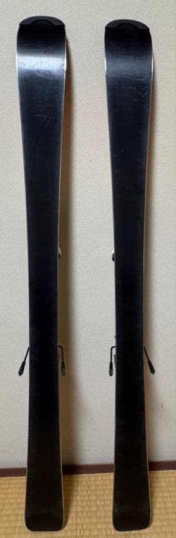 ROSSIGNOL HERO スキー 赤/黒 バインディング付き