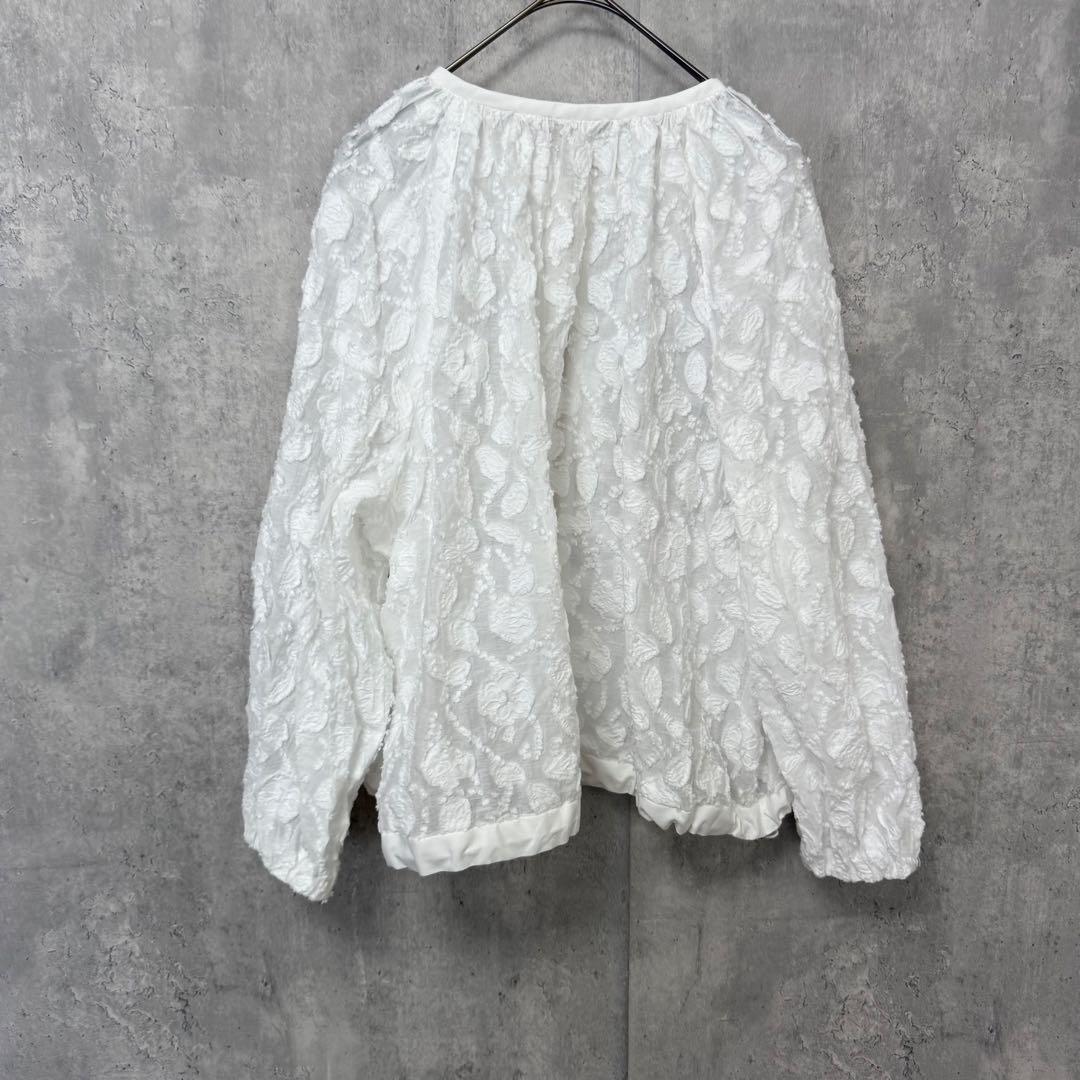 NOLLEYS ノーリーズ　シアーカットジャガードブルゾン　アウター