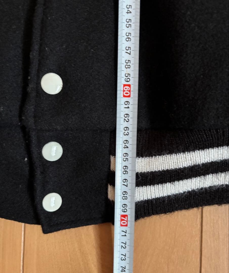 CatchBall スタジャンUSA製 キャッチボール サイズ40 白／黒