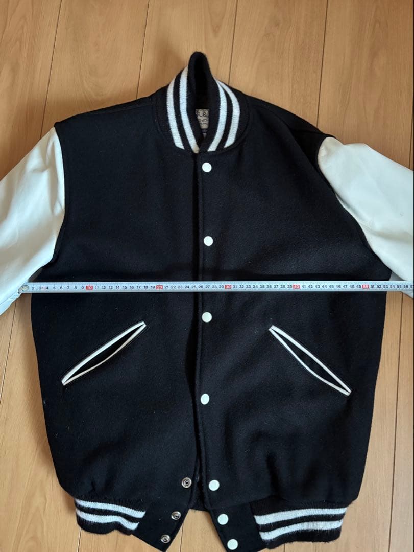 CatchBall スタジャンUSA製 キャッチボール サイズ40 白／黒