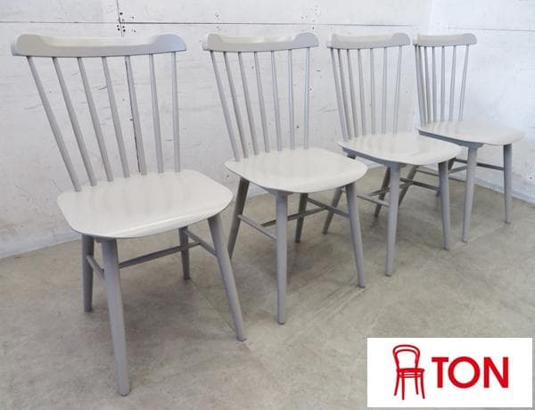 展示品■TON社トン■TO-35■アイロニカチェア■ダイニングチェア■4脚セット