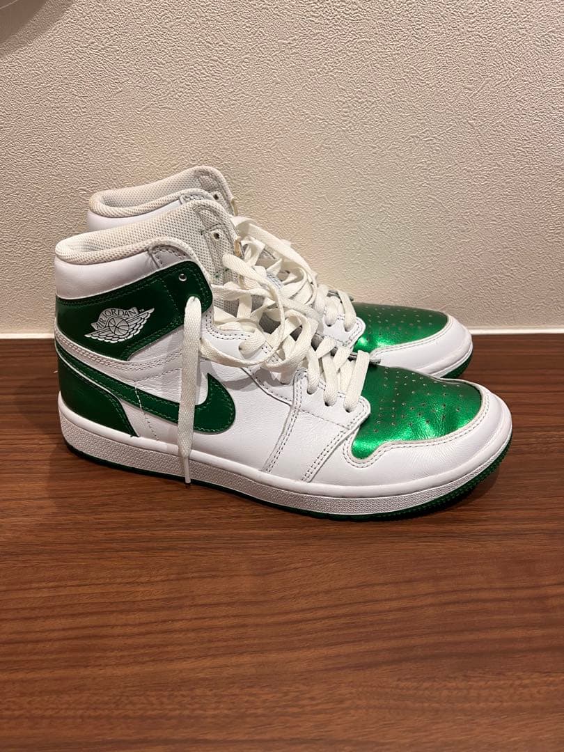 Jordan ゴルフシューズ ホワイト/グリーン