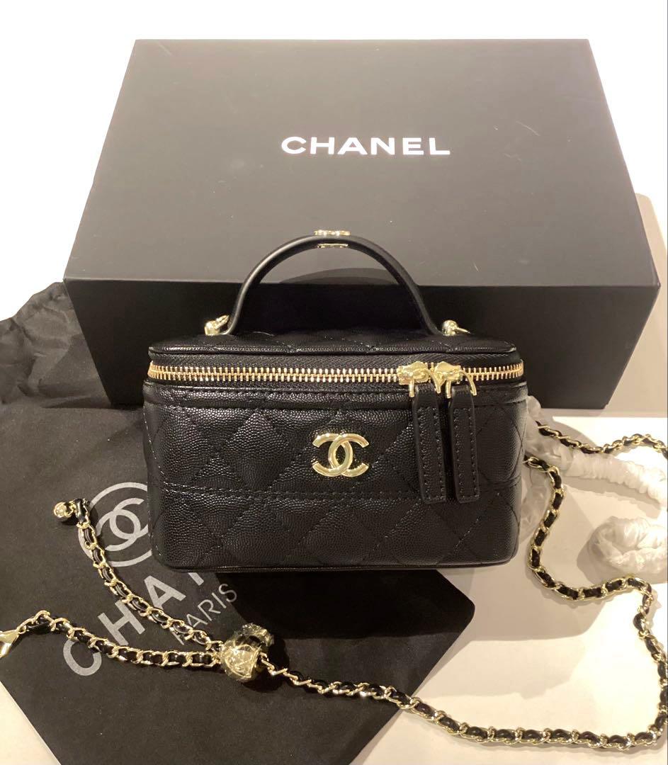 ともはる！シャネルバニティショルダーバッグブラック　ノベルティ