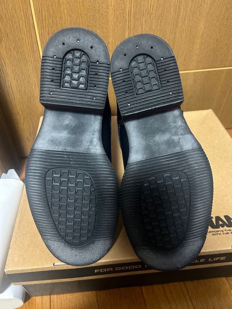 NANKAI NTB-43 ブラックバイクブーツ 26.0