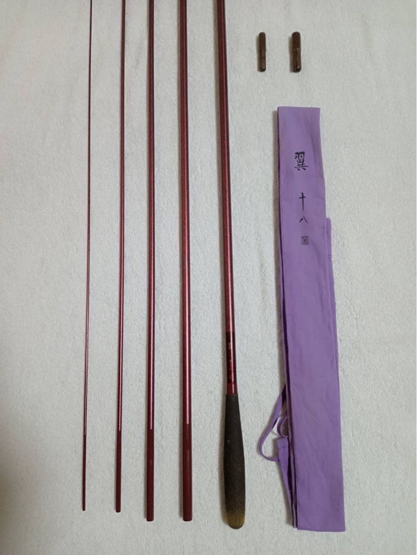 ヘラ竿 シマノ翼21尺 18尺 6本継 ５本継