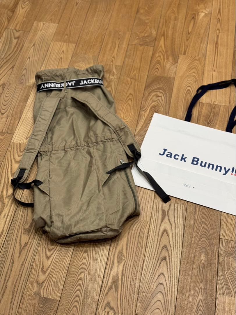 Jack Bunny! ベージュ　背負えるクラブケース